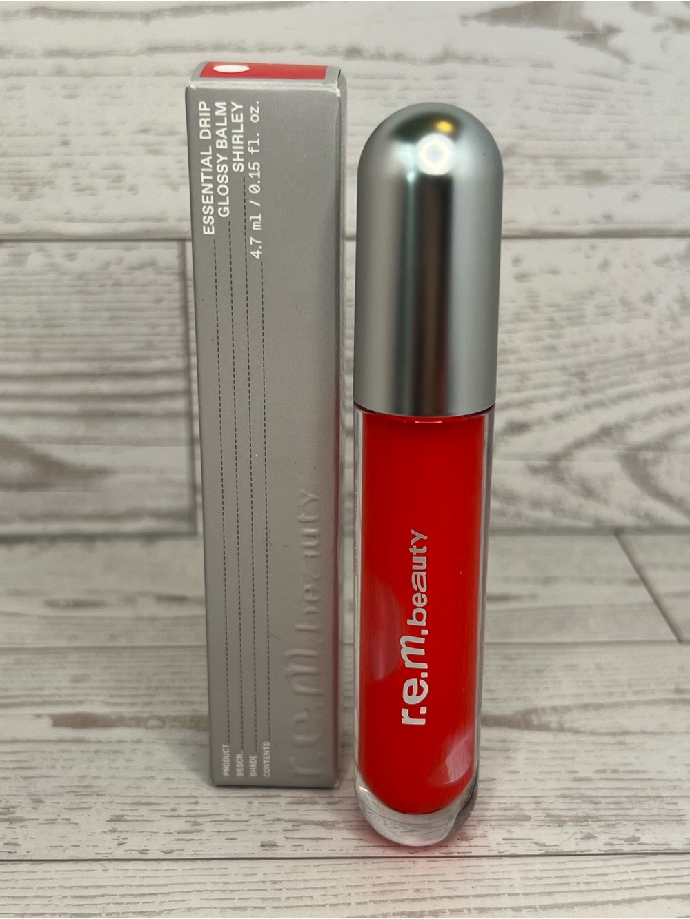 r.e.m. beauty Essential Drip Gloss Balm - shade Shirley